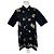 Camicia in cotone Vintage Issey Miyake Hai Sporting Black Gold M Metallico