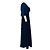 Autre Marque Vestido Anabella de tul texturizado Navy de Theia Azul marino - vista 2
