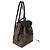 Louis Vuitton Black Monogram Canvas Montsouris PM NM Marrone Nero - vista 4