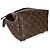 Louis Vuitton Black Monogram Canvas Montsouris PM NM Marrone Nero - vista 7