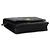 Chanel Portafoglio con catena CC in pelle caviar matelassé nera Nero - vista 7