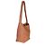 Louis Vuitton Cognac Grained Calfskin Low Key Hobo PM Marrone - vista 4