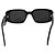 Prada Black Acetate Square Frame Symbole Sunglasses - view 4