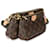 Louis Vuitton Khaki Monogram Canvas Multi Pochette Accessoires Marrone - vista 4