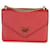Borsa a tracolla Prada Red Saffiano Envelope Flap con catena Rosso - vista 7