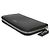 Portafoglio da viaggio con zip Saint Laurent Black Grain De Poudre Nero - vista 6