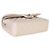 Gabrielle Chanel Small Classic Double Flap Bag aus gestepptem Lammleder in Hellrosa Pink Beige - Ansicht 7