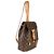 Zaino Louis Vuitton Monogram Canvas Montsouris MM NM Marrone - vista 4