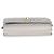 Chanel Trendy CC Wallet On Chain aus gestepptem Lammleder in Hellgrau Braun - Ansicht 3