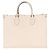 Louis Vuitton Creme Giant Monogram Empreinte Onthego MM Beige - vista 8