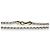 Collana a catena a spiga David Yurman in oro giallo e argento sterling - vista 2