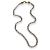 Collana a catena a spiga David Yurman in oro giallo e argento sterling - vista 3