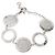 Bulgari Bracciale Bvlgari Circle Station in oro bianco e diamanti