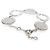 Bulgari Bracciale Bvlgari Circle Station in oro bianco e diamanti - vista 4