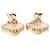 Van Cleef & Arpels Vintage Alhambra Ohrringe aus Gelbgold und Perlmutt - Ansicht 2