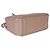 Prada Borsa Camera Small in Nappa Impunture Diagramme Rosa Beige - vista 7