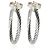 Orecchini a cerchio Cable in argento sterling David Yurman
