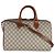Gucci Brown GG Supreme Monogram Große Boston Bag Braun - Ansicht 8