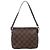 Borsa a tracolla Louis Vuitton Truth Makeup Damier Ebene in marrone N51982