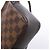 Borsa a tracolla Louis Vuitton Truth Makeup Damier Ebene in marrone N51982 - vista 8