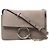 Chloé Borsa a tracolla Chloe Faye in camoscio e pelle Beige