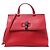 Borsa a mano 2Way Gucci Bamboo in pelle rossa 392013 Beige