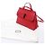 Borsa a mano 2Way Gucci Bamboo in pelle rossa 392013 Beige - vista 14