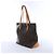 Borsa a tracolla Louis Vuitton Cabas Mezzo Monogram Canvas in marrone M51151 - vista 3
