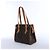 Sac à épaule Louis Vuitton Popancuoulou Monogram Canvas en marron M40007 - vue 2