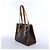 Sac à épaule Louis Vuitton Popancuoulou Monogram Canvas en marron M40007 - vue 3