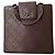 Borsa trapuntata Chanel in pelle marrone Marrone scuro