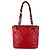 Borsa Chanel PST in pelle di vitello grana rossa Rosso