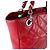 Borsa Chanel PST in pelle di vitello grana rossa Rosso - vista 7