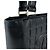 Borsa Chanel Chocolate Bar in pelle nera Nero - vista 7