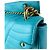 Borsa a tracolla con catena Louis Vuitton New Wave in Turquoise Turchese - vista 6