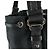 Borsa a mano Saint Laurent in tela nera Nero - vista 7