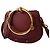 Chloé Nile Borsa a Tracolla in Pelle Bordeaux Bordò