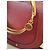 Chloé Nile Borsa a Tracolla in Pelle Bordeaux Bordò - vista 6