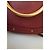 Chloé Nile Borsa a Tracolla in Pelle Bordeaux Bordò - vista 7