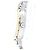 Hermès Hermes Clipper Oval Gold Plated Steel Damenuhr CO1.220 - Ansicht 4