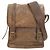 Borsa a tracolla Louis Vuitton Trotteur in pelle Soana Marrone