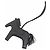Hermès Hermes Rodeo MM Handbag Charm Nero