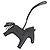 Hermès Hermes Rodeo MM Handbag Charm Nero - vista 2