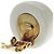 Timeless Orecchini a clip Chanel Coco Mark Bianco D'oro - vista 6