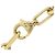 Bracciale a charm Cartier Santos de Small in oro giallo 18K - vista 3