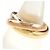 Anello Cartier Trinity in oro tricolore D'oro