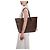 Borsa LOUIS VUITTON Neverfull in Tela Marrone - 103851 - vista 12