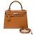 Hermès Bolsa HERMES Kelly 25 em Couro Dourado - 103843