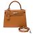 Hermès Bolsa HERMES Kelly 25 em Couro Dourado - 103843 - vista 3