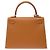 Hermès Bolsa HERMES Kelly 25 em Couro Dourado - 103843 - vista 4